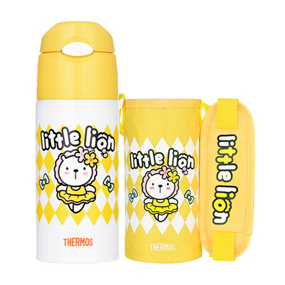 

Thermos THERMOS Childrens Mug Suction Cup Stainless Steel Zhu Yilong Same Straw Cup 12 Constellation Virgo 400ml TCMI-403FS VIR