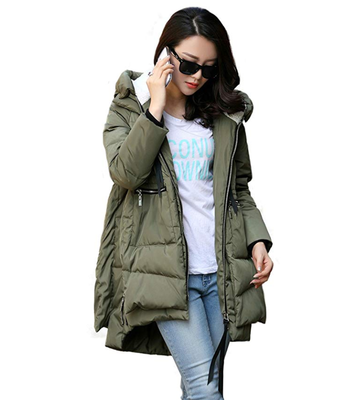 

Parkas Womens cotton coat long coat thick loose coat