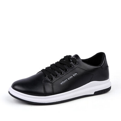 

Mens low-up sneakers lace-up casual shoes Leisure Shoes Korean version white shoes