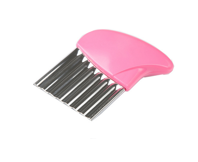 

Stainless steel multi-purpose wave knife potato knife sliver creative chopping tool kitchen gadget