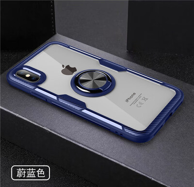 

Back Cover For iPhone XS Max Case Car Holder Stand PC TPU Ring Suction Scratchproof Bracket Made in Germany