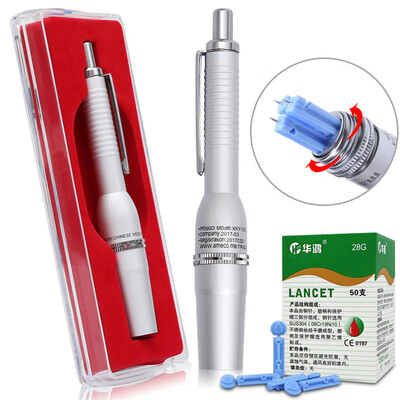 

Pharmacist stainless steel flat mouth pricking blood diarrhea blood sputum pen sputum continuous blood collection needle point lancet needle cupping with a single head XKY-101-2