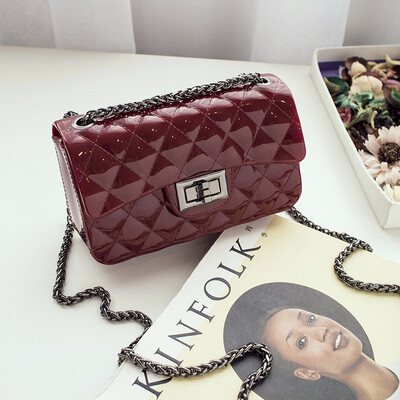 

Famous Brand Diamond Lattice Messenger Bags Luxury Chain Bag Quilted Designer Handbags Women Pink Vintage Small Crossbody Bags