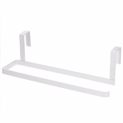 

Space-saving Paper Towel Rack Plastic Wrap Holder Paper Roll Holder Door Rack for Holding Foil Kitchen Paper Plastic Wrap
