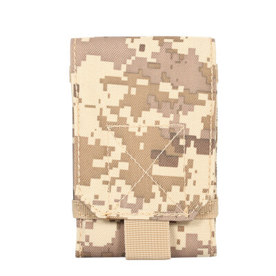 

Army Camouflage Bag for Mobile Phone Smartphone Pouch Cover Hoop Loop Belt Case Outdoor Waist Bag Purse Size L-6"