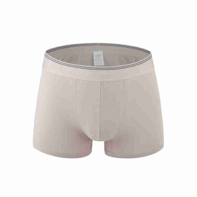 

Aa-shop 1PCS Men Underwear Big Size Good Quality Breathing Cotton Solid Color