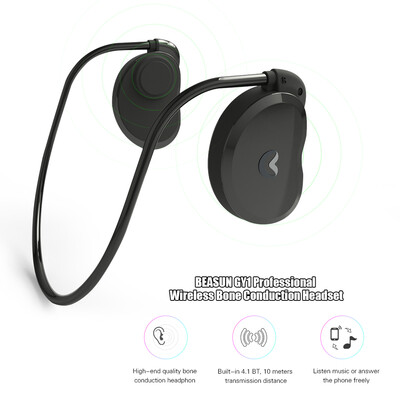 

BEASUN GY1 Professional Wireless Headsets Open-ear Stereo Bone Conduction Headphone Earphone Headset Hands Free Outdoor Sport Supp