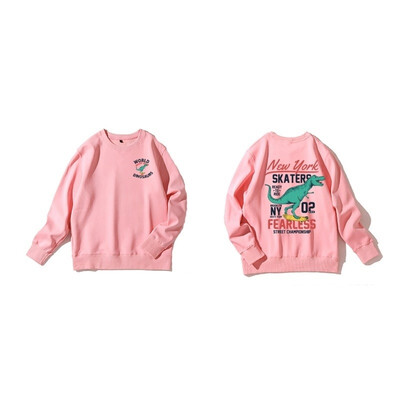 

Wholesale Cute Women Hoodies Pullover 5 colors 2019 Autumn Coat Winter Loose Fleece Thick Knit Sweatshirt Female S-3XL