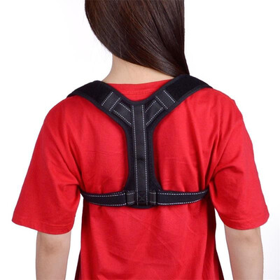 

Adjustable Brace Shoulder Band Correction Belt Back Support Posture Corrector