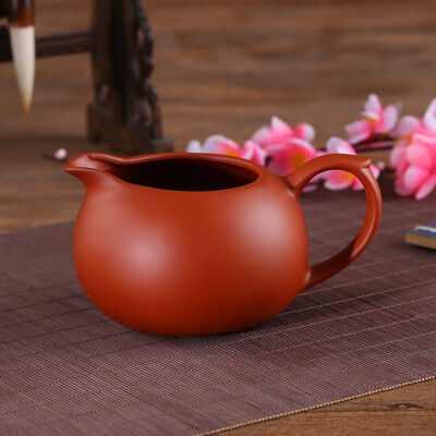 

Large Yixing Zisha Clay Red Cha Hai Gongfu Tea Serving Pitcher Fair Cup 375ml 127oz