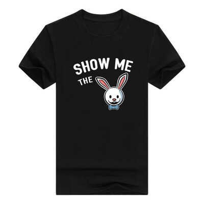 

Funny Easter Bunny Show Me The Bunny Youth Mens T-Shirt