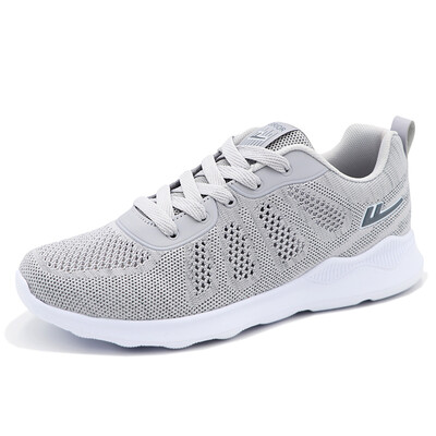 

Warrior running fly weaving step low to help tie casual shoes WXY-7039 gray 40