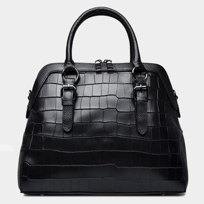 

Genuine Leather Ladies HandBags Women Messenger Totes Designer Crossbody Shoulder Bag Shell Hand Bags lattice Cowhide Hot Sale