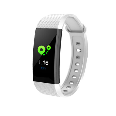 

Smart Band Bracelet Watch Wristband Fitness Tracker BT 40 Android iOS Compatibility 096in OLED Touch Screen Purple