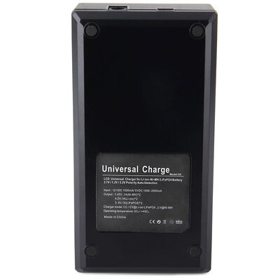 

Soshine H2 Li-ion NiCd NiMh LCD Digital Intelligent 2-Slot Battery Charger EU Adapter