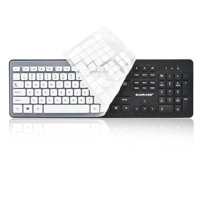 

Fine sun SUNNROSE Q2 universal USB interface wired waterproof chocolate keyboard to send keyboard film