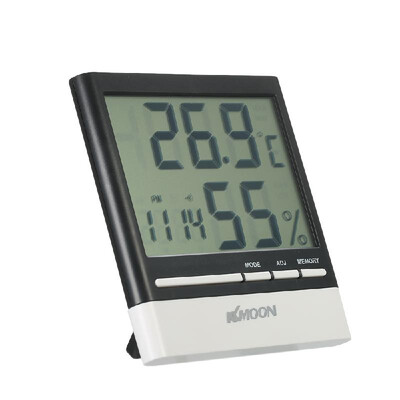 

KKmoon LCD ℃ ℉ Digital Thermometer Hygrometer Temperature Humidity Meter Alarm Clock