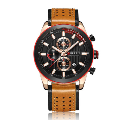 

Curren Fashion Casual Business Men High Quality Watch Quartz Analog Sport Wrist Watch Relogio Masculino Best Gift