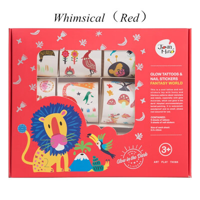 

Temporary Body Art Flash Tattoo Sticker Waterproof Nails Foil Sticker Nail Tips waterbased kids Make Up Children Christmas gift