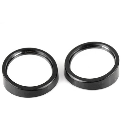 

A pair of adjustable rearview mirror with small round mirror for reversing&blind spot mirror to assist wide-angle mirror in bl