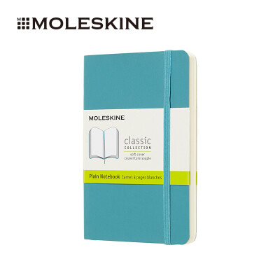 

MOLESKINE Classic Notebook Business Office Stationery Conference Notepad New Color Series Soft Face Pocket Pure White Hand Account Coral Blue 5482