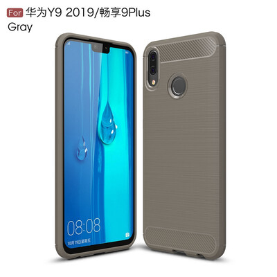 

Goowiiz Phone Case For Huawei Y9 2019Honor 9 Plus8c8x MaxMax Enjoy Fashion Slim Carbon Fiber TPU Soft Silicone Prevent falling