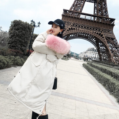 

Autumn&winter down jacket womens large size loose cotton jacket 90310