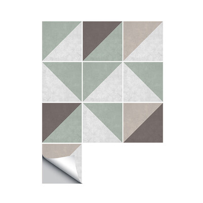 

10 PcsSet Self Adhesive Tile Stickers Art Decals DIY Wall Sticker Kitchen Backsplash Bathroom Removable Home Tidy Protection