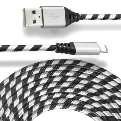 

10FT Lightning Braided Fast Charging Data Cable for iPhone 5 6 7 8 X Xs Max iPad