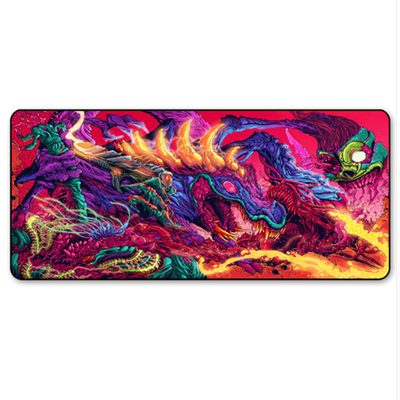 

Game 900x400mm Hyper Beast  Large Locking Edge Gaming Mouse Pad CS GO Keyboard Rubber Mousepad Wrist Rest Table Computer Mat