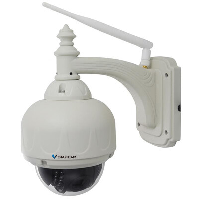 

VStarcam 720P Full HD 4X Optical Zoom Wireless Outdoor Dome Fine-quality IP Camera Waterproof WiFi Wireless Mobile View