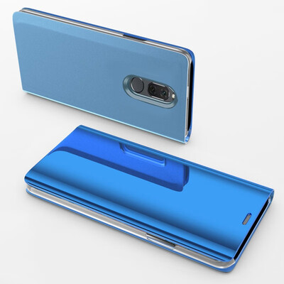 

MOONCASE Huawei Glory 9N 9i Bracket Plating Mirror Holster - Blue