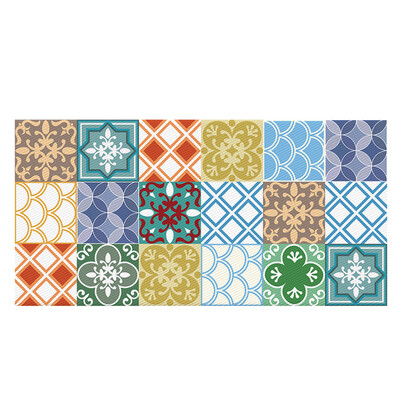 

1 Pcs Large Self-adhesive Floor Sticker for Bathroom Kitchen Furniture Wall Bedroom Tiles Wall DIY Home Decal Removable Decor