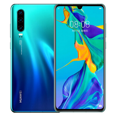 

Chinese version HUAWEI P30 Leica 3-camera kirin 980AI smart chip full screen fingerprint phone 8GB128GB bright black The aurora b