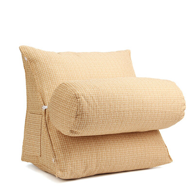 

Adjustable Bed Sofa Office Rest Neck Waist Support Back Wedge Cushion Pillow