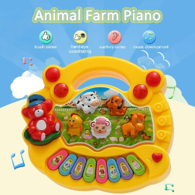 

Coolplay Baby Kids Toddler Musical Educational Animal Farm Piano Electronic Keyboard Music Development Kids Toy