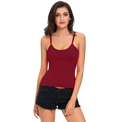 

New Sexy Women Criss Cross Top Spaghetti Strap V Neck Sleeveless Backless Bodycon Tank Top T-Shirt