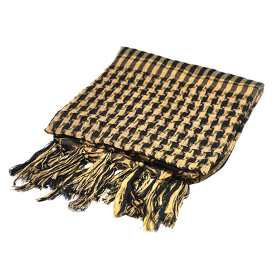 

Windproof Mili-tary Arabian Shemagh Desert He-ad Neck Scarf Cover Fringed Shawl Muffler Outdoor Arab Wrap Mask