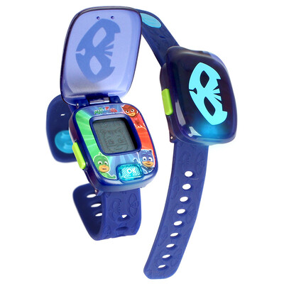 

VTech Pajamas Little Hero Cat Boy Watch Childrens Toy Boys&Girls 3-6 Years Multifunction Game Electronic Watch