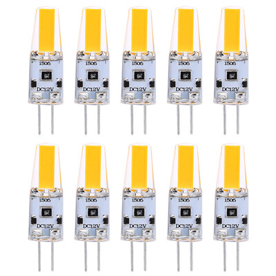 

Lightme 10PCS G4 DC 12V 18W 1505 LED Dimmable Bulb Spotlight