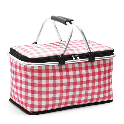 

Lixada 29L Foldable Insulated Bag Cooler Lunch Tote Thermal Bento Bag Outdoor Camping BBQ Picnic Food Freshness Cooler Grocery Bag