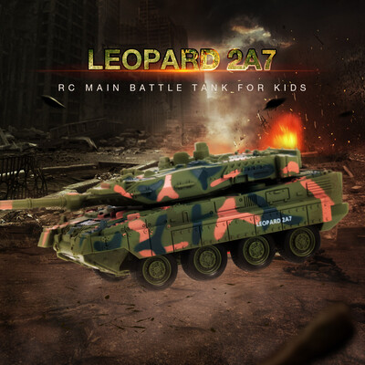 

Create Toys 8020 LEOPARD 2A7 Radio Control Main Battle Tank for Kids