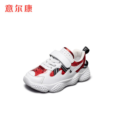 

Yierkang childrens shoes boys shoes childrens sports shoes 2019 new big childrens single shoes ins super fire old shoes ECZ9158638 red 27