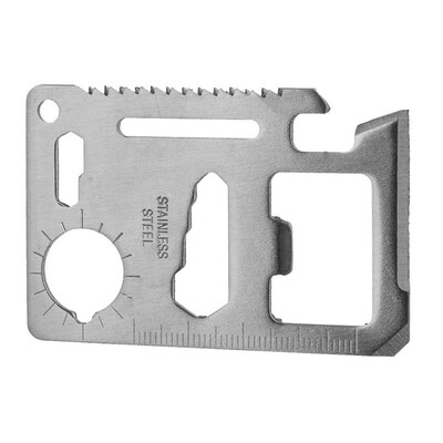 

Multifunctional Stainless Steel Card Knife Opener