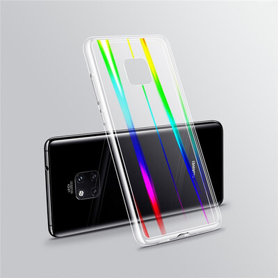 

Goowizz Phone Case For Huawei Mate 20Mate 20 ProMate 20 Lite Tempered glass Dazzle Clear TPU Cover Protective Shell