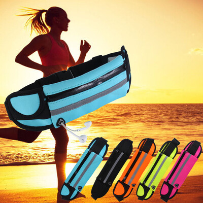 

New Unisex Outdoor Running Waist Bag Waterproof Mobile Phone Holder Belly Bag Gym Fitness Bag
