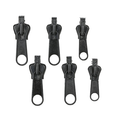 

6pcs Zipper Slider Puller Zip Instant Rescue Repair Kit Replacement SML Universal