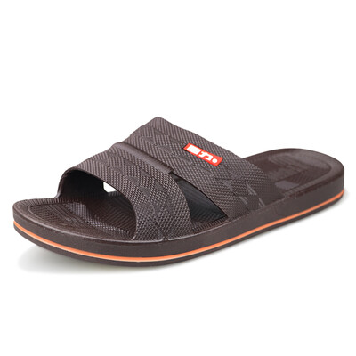 

Warrior home leisure bathroom outdoor beach sandals&slippers male 3522 brown 41