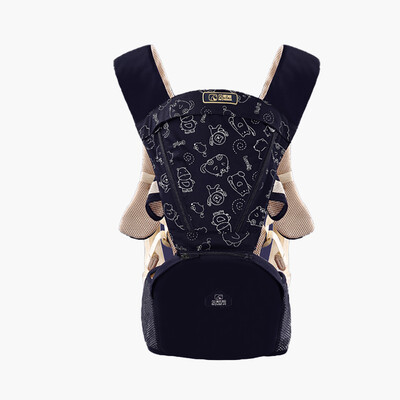 

Baby Carrier With Hip Seat All-in-One 6 Position Ergonomic Newborn Kids Carriers Back Front Facing Kangaroo Sling Carrying Infant