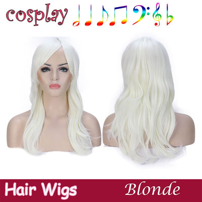 

Full Wig Cosplay Wigs for Women Synthetic Long Curly Wigs Wavy Anime Costume Heat Resistance